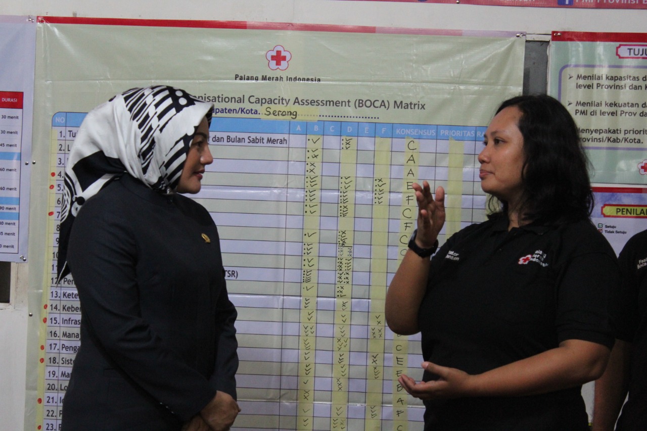 Tingkatkan Kapasitas Organisasi, PMI Kota Serang Ikuti BOCA