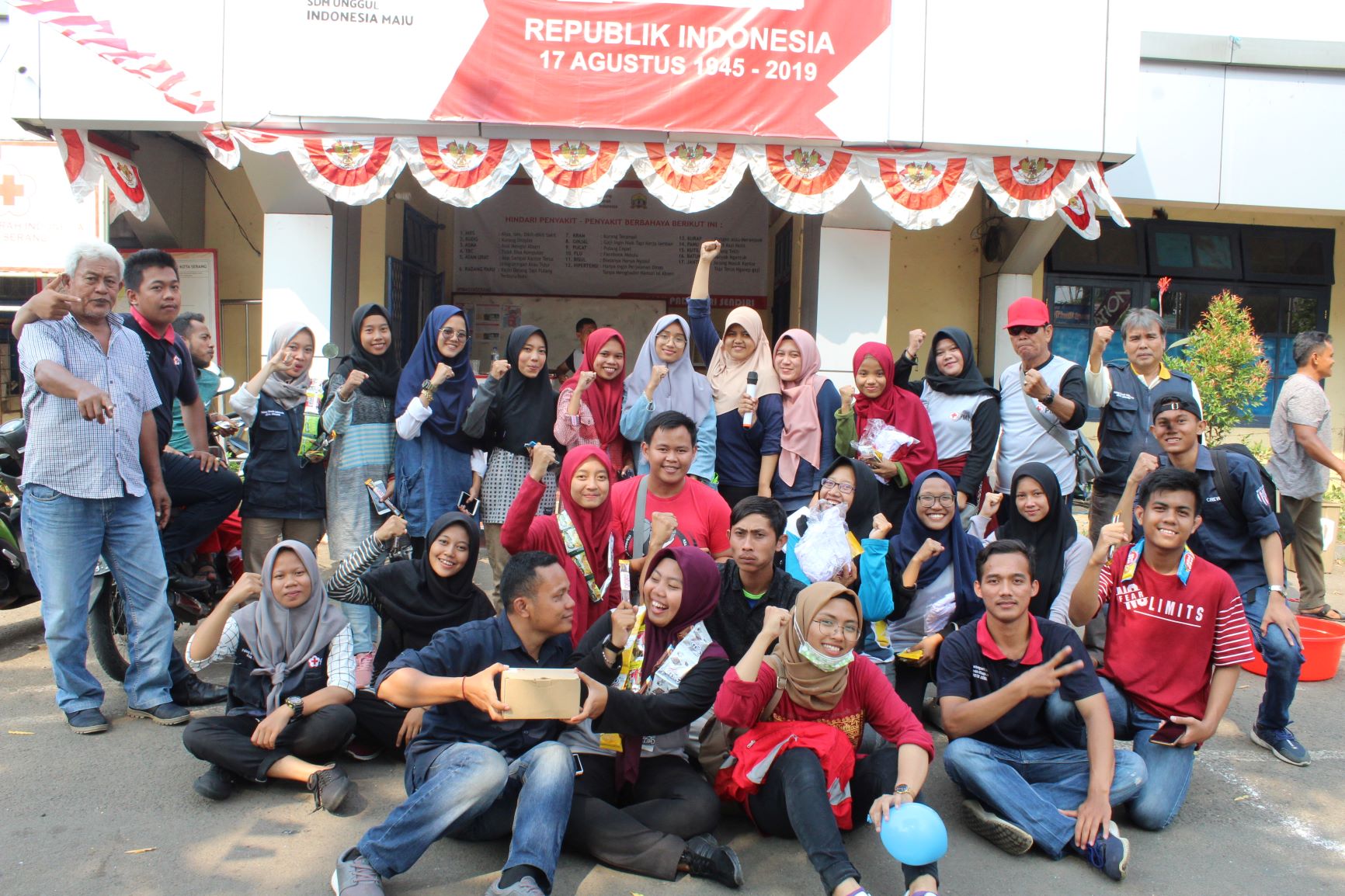 Memperingati 17an, PMI Kota Serang Bikin Lomba Untuk Relawan