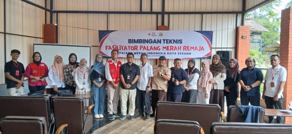 Tingkatkan Kualitas Pembinaan, PMI Kota Serang Gelar Bimtek Fasilitator PMR