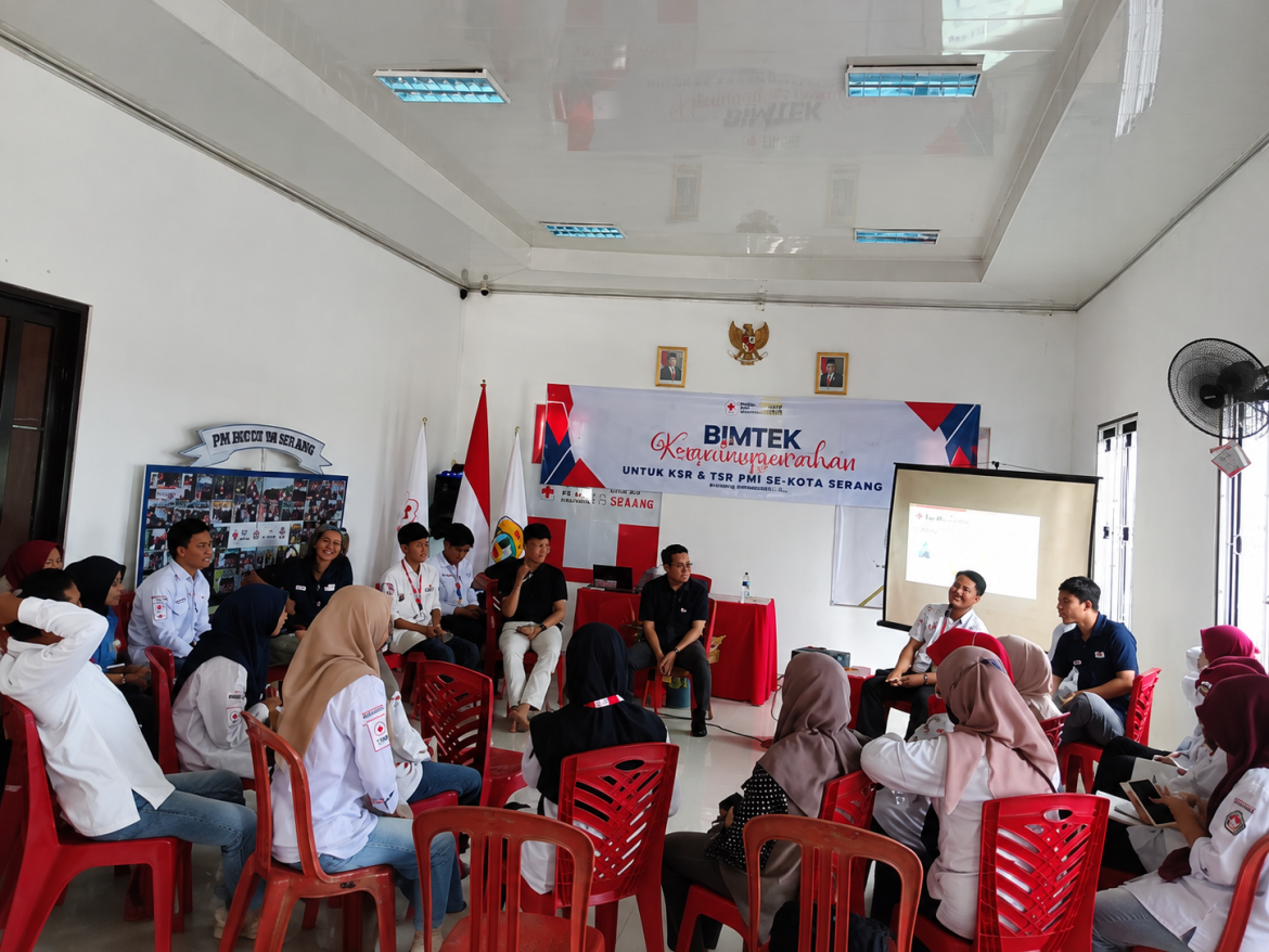 Tingkatkan Kompetensi Relawan, PMI Kota Serang Adakan BIMTEK Kepalangmerahan