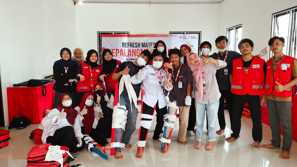 PMI Kota Serang Gelar Refresh Materi Kepalangmerahan bagi Relawan